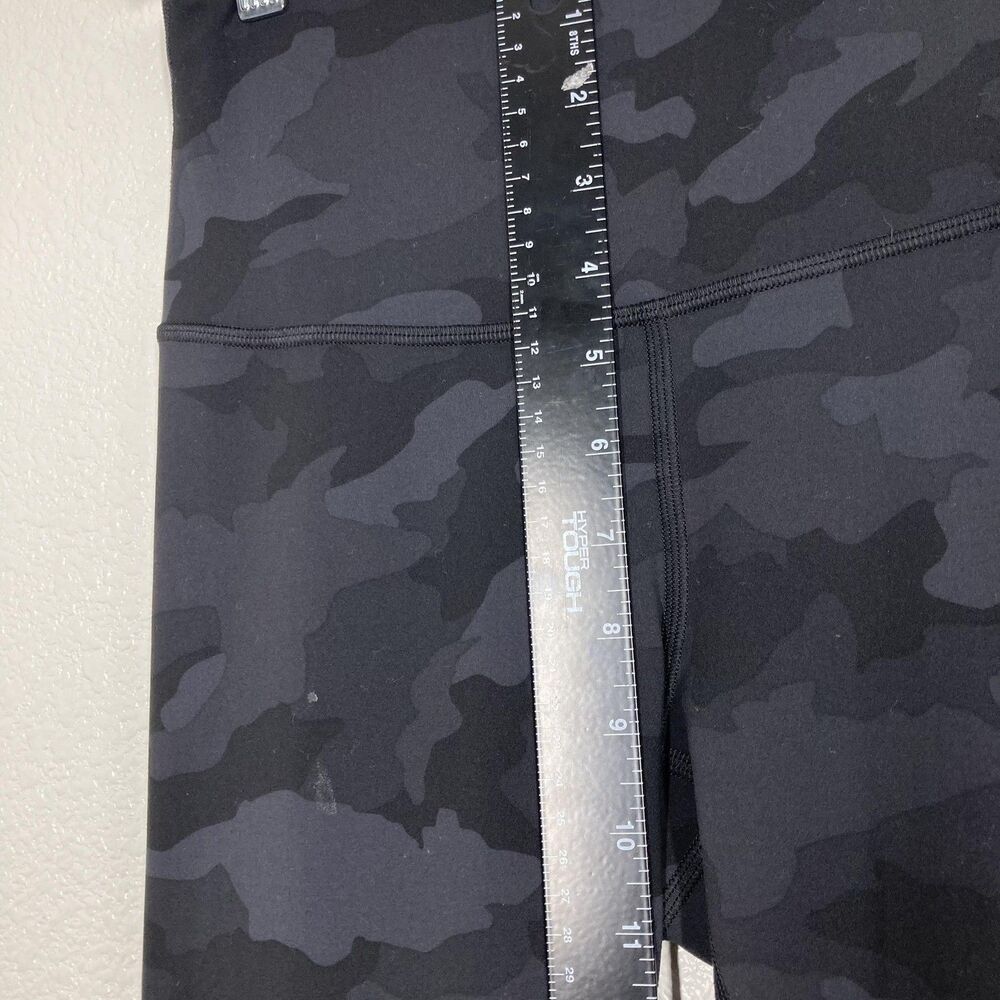 Lululemon Pants Womens 6 Black Camo Align High Rise Leggings Yoga Athletic Gym - Picture 6 of 14